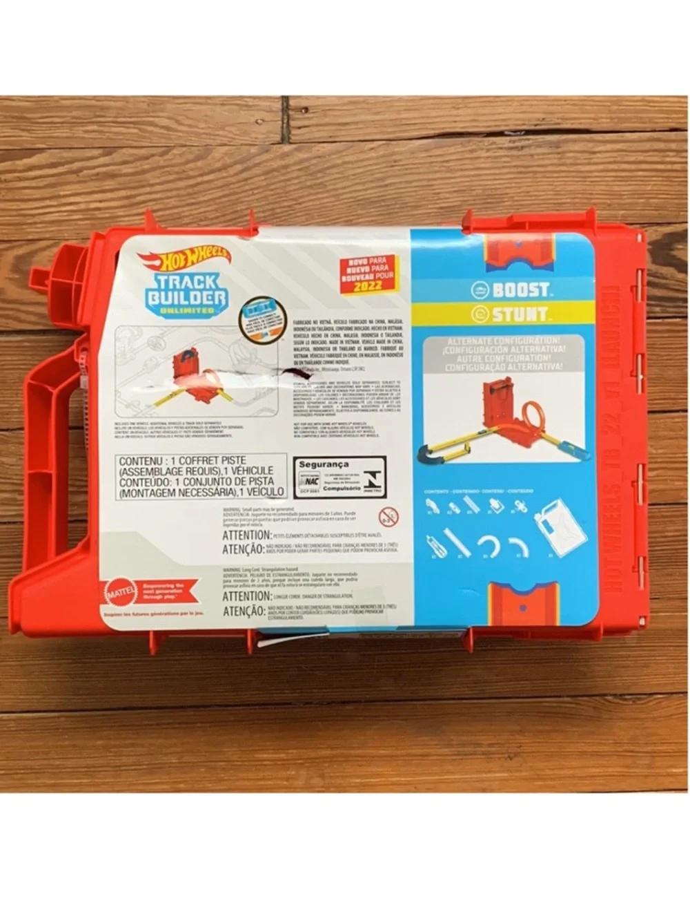 Hot Wheels Track Builder Fuel Can Stunt Box